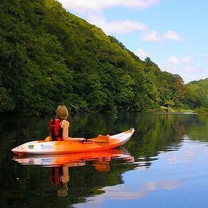 Kayaking in Newton Creek