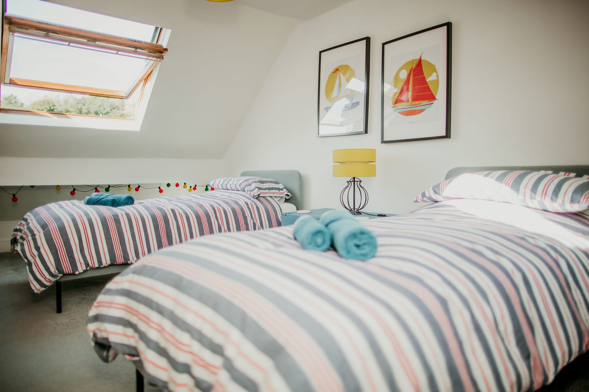 Super comfy single beds - The Dabber - Holiday Cottages Noss Mayo