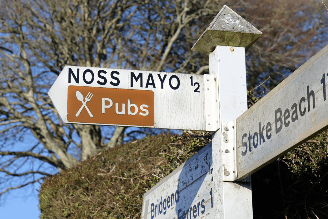 Food and Drink at Pubs in Noss Mayo and Newton Ferrers